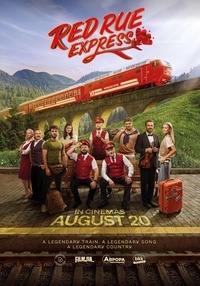 Poster Red Rue Express_UCRAINIANA/Potyag «Chervona ruta»