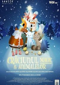 Poster Crăciunul magic al animalelor (dub) 2D